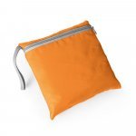 11116. Sacola esportiva dobr&aacute;vel em 210D ripstop - Laranja