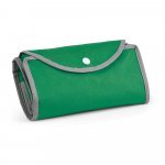 11125. Sacola dobr&aacute;vel em non-woven (80 g/m&sup2;) - Verde