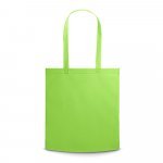 SALVADOR. Sacola em non-woven (80 g/m&sup2;) termo-selado com al&ccedil;as - Verde claro