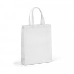 PALMAS. Sacola em non-woven (80 g/m&sup2;) termo-selado - Branco