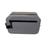 LARISSA. Bolsa de cosm&eacute;ticos em PVC 500D resistente a &aacute;gua - Cinza