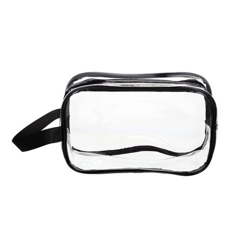 AUREA. Bolsa de cosm&eacute;ticos transparente em PVC - Transparente