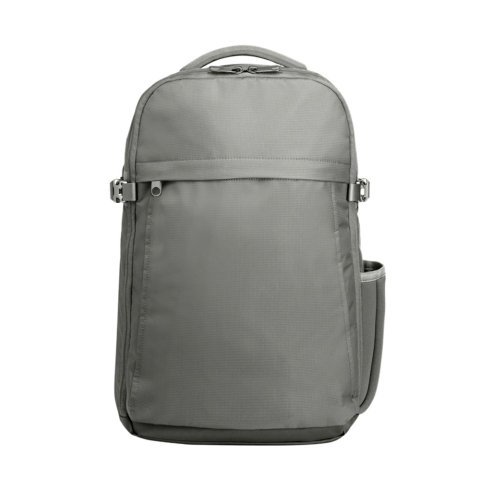 CANNES. Mochila de viagem em poli&eacute;ster 600D com compartimento para notebook 15" - Cinza