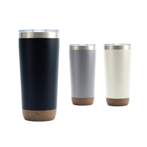 ROM&Aacute;RIO. Copo de viagem t&eacute;rmico em a&ccedil;o inox 500 mL