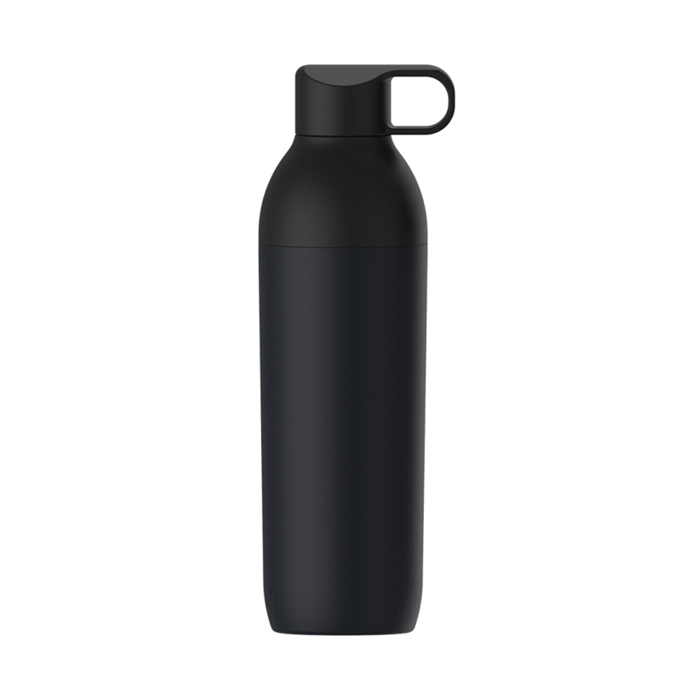 Garrafa e copo térmico 2 em 1 em aço inox 600 mL — foto 2
