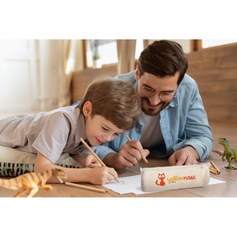 CROCO. Caixa de cart&atilde;o com 12 l&aacute;pis de cor