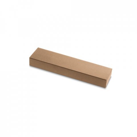 PENDULO II. Estojo em papel kraft para 1 caneta esferogr&aacute;fica - Natural