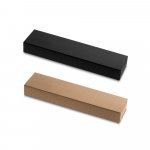 PENDULO II. Estojo em papel kraft para 1 caneta esferogr&aacute;fica