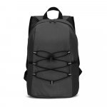 TURIM II. Mochila em 600D 15 L - Preto