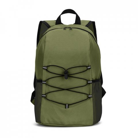 TURIM II. Mochila em 600D 15 L - Verde escuro
