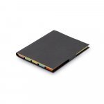 CAMPOS. 7 blocos adesivados com 25 folhas - Preto