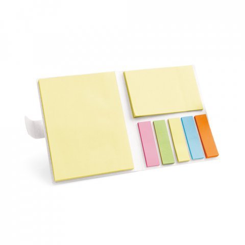 CAMPOS. 7 blocos adesivados com 25 folhas - Natural