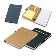 GULLAR. 6 blocos adesivados com 25 folhas cada e capa em papel kraft reciclado