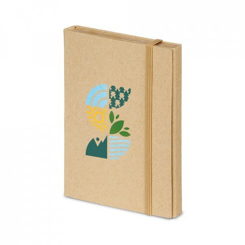 ANDRADE. Conjunto para escrit&oacute;rio com capa em cart&atilde;o - Natural