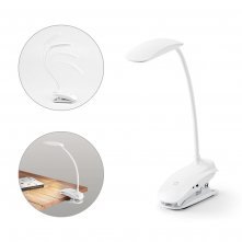 NEZBIT. Lumin&aacute;ria de mesa port&aacute;til em ABS e com LED COB