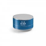 FLOREY II. Caixa de som com autonomia de 3h (400 mAh), em alum&iacute;nio 100% reciclado e ABS 100% reciclado - Azul