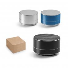 FLOREY II. Caixa de som com autonomia de 3h (400 mAh), em alum&iacute;nio 100% reciclado e ABS 100% reciclado
