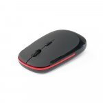 CRICK 2.4. Mouse wireless 2.4G em ABS 100% reciclado - Vermelho