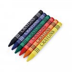 GUSTEAU. Avental de crian&ccedil;a para colorir em non-woven (80 g/m&sup2;) - Branco