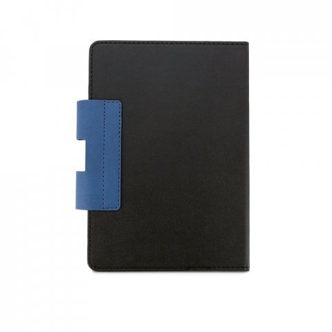 SPENSER A5. Agenda A5 com capa dura em PU - Azul