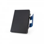 SPENSER A5. Agenda A5 com capa dura em PU - Azul