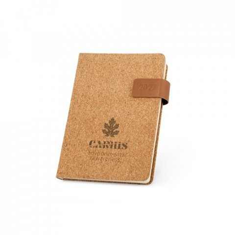 CAMUS A5. Agenda A5 em corti&ccedil;a - Natural