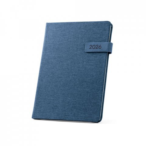 ANDRESEN B5. Agenda em PET reciclado (100% rPET) - Azul