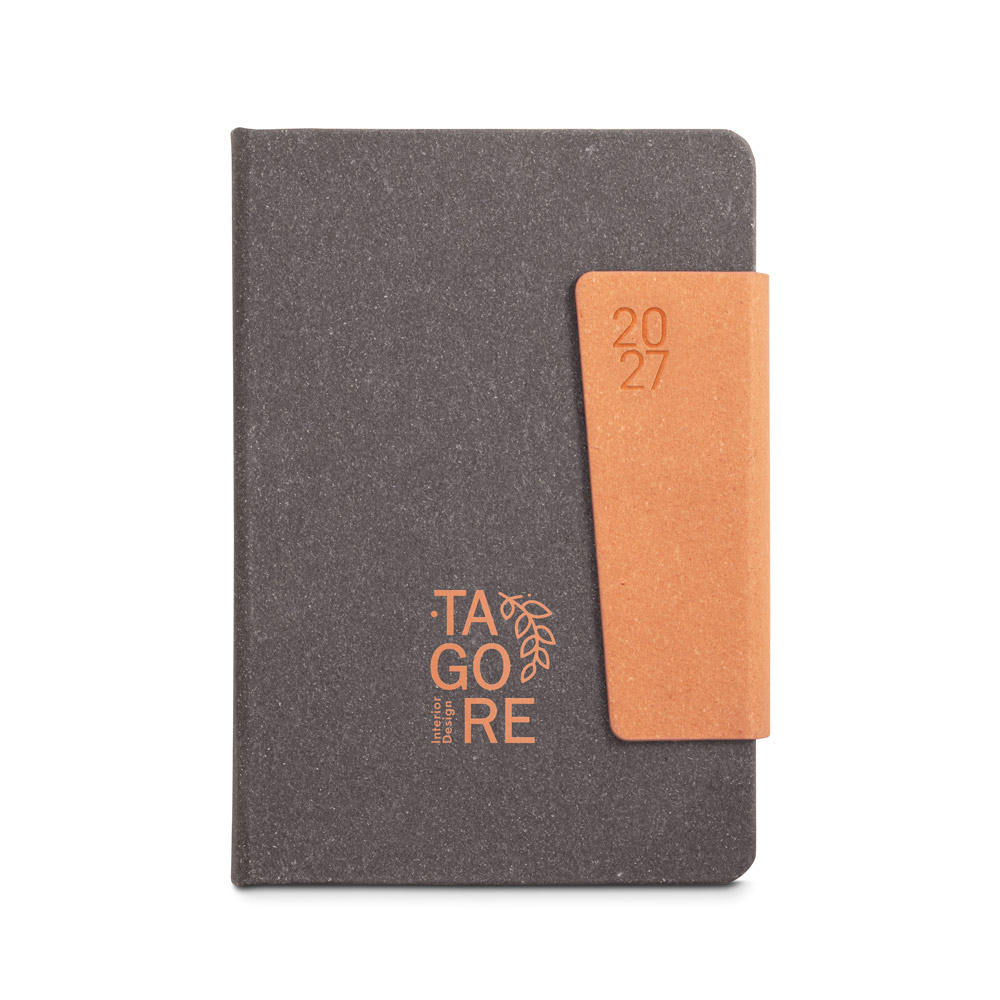 TAGORE B5. Agenda B5 em pele reciclada 66217