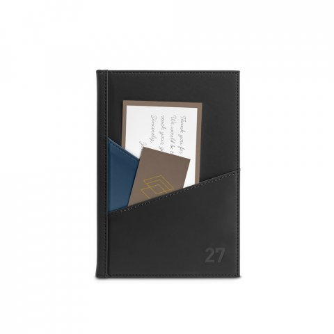 IBSEN A5. Agenda A5 em PU - Azul