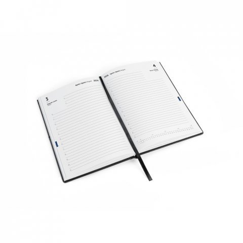 IBSEN A5. Agenda A5 em PU - Cinza