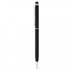 ZOE. Esferográfica em alumínio com escrita em azul - Preto