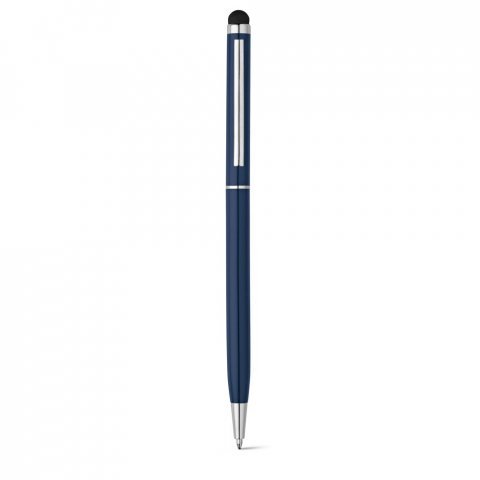 ZOE. Esferográfica em alumínio com escrita em azul - Azul
