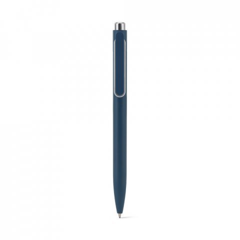 KYLIE. Caneta esferogr&aacute;fica em alum&iacute;nio 94% reciclado com escrita em azul - Azul