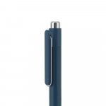 KYLIE. Caneta esferogr&aacute;fica em alum&iacute;nio 94% reciclado com escrita em azul - Azul