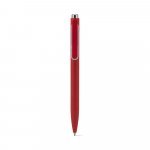 KYLIE. Caneta esferogr&aacute;fica em alum&iacute;nio 94% reciclado com escrita em azul - Vermelho