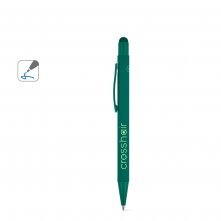 CLINT MATE. Caneta esferogr&aacute;fica com um design moderno em alum&iacute;nio 100% reciclado, com acabamento mate