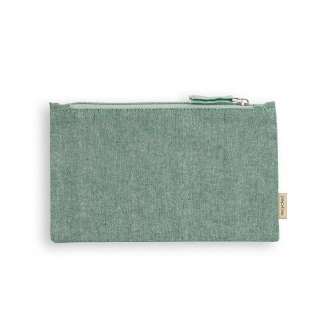 MILLIE. Bolsa multifun&ccedil;&otilde;es em 70% algod&atilde;o reciclado e 30% poli&eacute;ster reciclado (140 g/m&sup2;) - Verde escuro