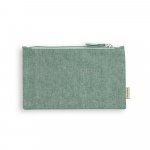 MILLIE. Bolsa multifun&ccedil;&otilde;es em 70% algod&atilde;o reciclado e 30% poli&eacute;ster reciclado (140 g/m&sup2;) - Verde escuro