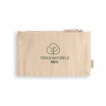 MILLIE. Bolsa multifun&ccedil;&otilde;es em 70% algod&atilde;o reciclado e 30% poli&eacute;ster reciclado (140 g/m&sup2;) - Natural