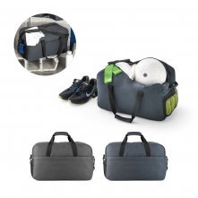 REPURPOSE SPORTS. Bolsa esportiva em poli&eacute;ster reciclado 600D de alta densidade com fundo em placa semi-r&iacute;gida (31 L)