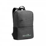 REPURPOSE BACKPACK. Mochila para notebook (15.6") em poli&eacute;ster reciclado 600D de alta densidade (12 L) - Cinza