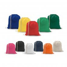 ISTANBUL. Sacola tipo mochila em 70% algod&atilde;o reciclado e 30% poli&eacute;ster reciclado (150 g/m&sup2;) sem tingimento