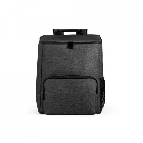 BOSTON COOLER. Cooler. Mochila com isolamento t&eacute;rmico em Nylon 2Tone com interior forrado em PEVA 14 L - Preto