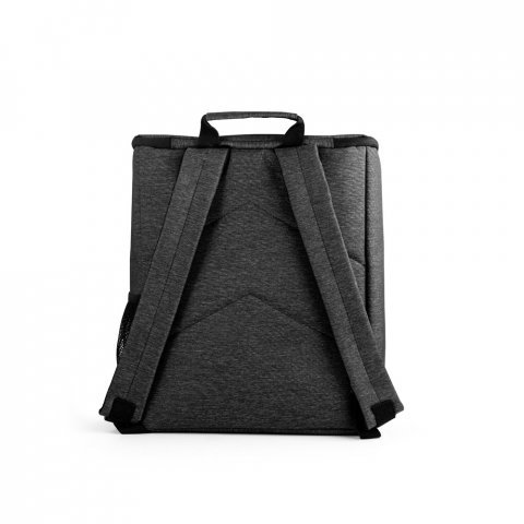 BOSTON COOLER. Cooler. Mochila com isolamento t&eacute;rmico em Nylon 2Tone com interior forrado em PEVA 14 L - Preto