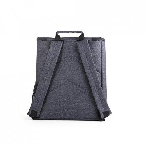 BOSTON COOLER. Cooler. Mochila com isolamento t&eacute;rmico em Nylon 2Tone com interior forrado em PEVA 14 L - Azul