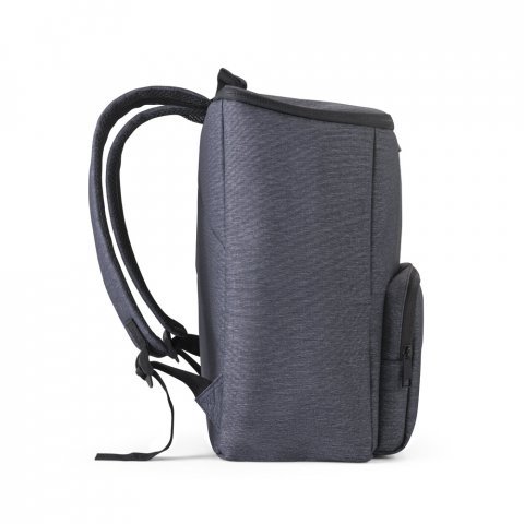 BOSTON COOLER. Cooler. Mochila com isolamento t&eacute;rmico em Nylon 2Tone com interior forrado em PEVA 14 L - Azul