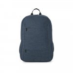BUSINESS. Mochila para notebook 15.6" em poli&eacute;ster reciclado 300D 18 L - Azul