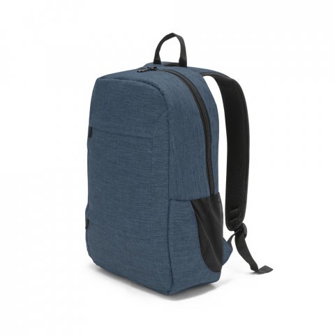BUSINESS. Mochila para notebook 15.6" em poli&eacute;ster reciclado 300D 18 L - Azul