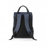 ROMA L. Cooler. Mochila t&eacute;rmica almofadada em ripstop poli&eacute;ster reciclado 600D com interior forrado em PEVA 16 L - Azul