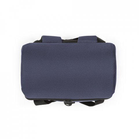 ROMA L. Cooler. Mochila t&eacute;rmica almofadada em ripstop poli&eacute;ster reciclado 600D com interior forrado em PEVA 16 L - Azul